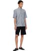 HOMME PLISSÉ ISSEY MIYAKE HOMME PLISSÉ ISSEY MIYAKE Blue Stripe Jersey Shirt - 4