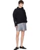 HOMME PLISSÉ ISSEY MIYAKE HOMME PLISSÉ ISSEY MIYAKE Blue Stripe Jersey Shorts - 4