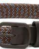 HOMME PLISSÉ ISSEY MIYAKE HOMME PLISSÉ ISSEY MIYAKE Brown Braided Belt - 1