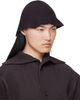 HOMME PLISSÉ ISSEY MIYAKE HOMME PLISSÉ ISSEY MIYAKE Brown Crochet Hat - 2