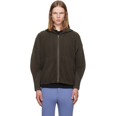 HOMME PLISSÉ ISSEY MIYAKE HOMME PLISSÉ ISSEY MIYAKE Brown Monthly Colors July Hoodie