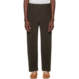 HOMME PLISSÉ ISSEY MIYAKE HOMME PLISSÉ ISSEY MIYAKE Brown Monthly Colors July Trousers