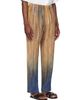 HOMME PLISSÉ ISSEY MIYAKE HOMME PLISSÉ ISSEY MIYAKE Brown Paint Brush Close-Up Trousers - 2