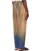 HOMME PLISSÉ ISSEY MIYAKE HOMME PLISSÉ ISSEY MIYAKE Brown Paint Brush Close-Up Trousers - 3