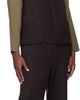HOMME PLISSÉ ISSEY MIYAKE HOMME PLISSÉ ISSEY MIYAKE Brown Rustic Knit Trousers - 4