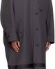 HOMME PLISSÉ ISSEY MIYAKE HOMME PLISSÉ ISSEY MIYAKE Gray Carrier Carried Coat - 2