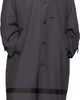 HOMME PLISSÉ ISSEY MIYAKE HOMME PLISSÉ ISSEY MIYAKE Gray Carrier Carried Coat - 5