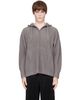 HOMME PLISSÉ ISSEY MIYAKE HOMME PLISSÉ ISSEY MIYAKE Gray Monthly Colors October Hoodie - 1