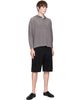 HOMME PLISSÉ ISSEY MIYAKE HOMME PLISSÉ ISSEY MIYAKE Gray Monthly Colors October Hoodie - 4