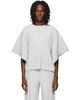 HOMME PLISSÉ ISSEY MIYAKE HOMME PLISSÉ ISSEY MIYAKE Gray Motion Blur Top - 1