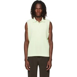 HOMME PLISSÉ ISSEY MIYAKE HOMME PLISSÉ ISSEY MIYAKE Green Monthly Colors July Polo