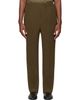 HOMME PLISSÉ ISSEY MIYAKE HOMME PLISSÉ ISSEY MIYAKE Khaki Tuxedo Pleats Trousers - 1