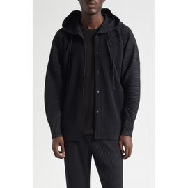 Homme Plissé Issey Miyake Homme Plissé Issey Miyake Monthly Colors February Pleated Hooded Jacket