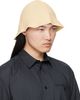 HOMME PLISSÉ ISSEY MIYAKE HOMME PLISSÉ ISSEY MIYAKE Off-White Crochet Hat - 2