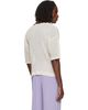 HOMME PLISSÉ ISSEY MIYAKE HOMME PLISSÉ ISSEY MIYAKE Off-White Rustic Mesh T-shirt - 3
