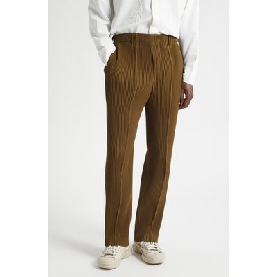 Homme Plissé Issey Miyake Homme Plissé Issey Miyake Pleated Tuxedo Pants