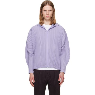 HOMME PLISSÉ ISSEY MIYAKE HOMME PLISSÉ ISSEY MIYAKE Purple Monthly Colors July Hoodie
