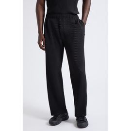 Homme Plissé Issey Miyake Homme Plissé Issey Miyake Slash Diagonal Pleated Pants