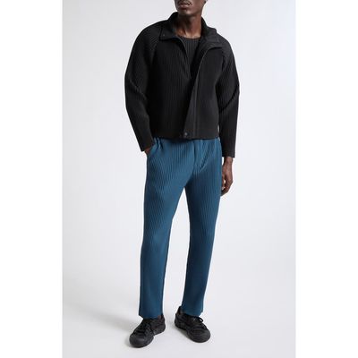 Homme Plissé Issey Miyake Homme Plissé Issey Miyake Tailored Pleats 1 Straight Leg Pants
