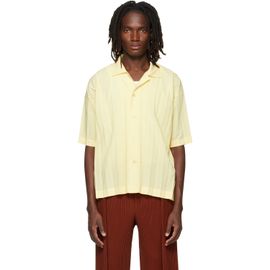 HOMME PLISSÉ ISSEY MIYAKE HOMME PLISSÉ ISSEY MIYAKE Yellow Edge Shirt