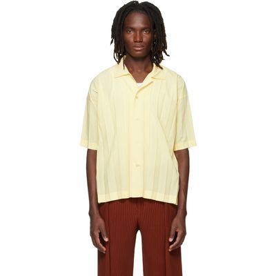 HOMME PLISSÉ ISSEY MIYAKE HOMME PLISSÉ ISSEY MIYAKE Yellow Edge Shirt