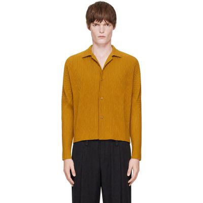 HOMME PLISSÉ ISSEY MIYAKE HOMME PLISSÉ ISSEY MIYAKE Yellow Monthly Colors October Shirt