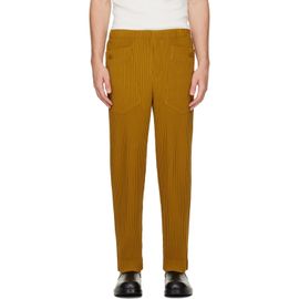 HOMME PLISSÉ ISSEY MIYAKE HOMME PLISSÉ ISSEY MIYAKE Yellow Monthly Colors October Trousers