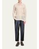 Homme Plissé Issey Miyake Men's Rustic Mesh Button-Down Shirt - 2