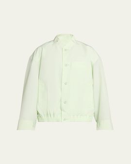 Homme Plisse Issey Miyake Carrier Carried Coat