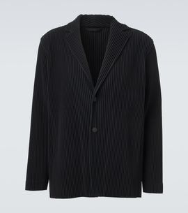 Homme Plisse Issey Miyake Homme Plissé Issey Miyake Basics pleated blazer