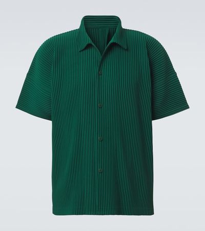 Homme Plisse Issey Miyake Homme PlissÃ© Issey Miyake Monthly Colors: May pleated shirt