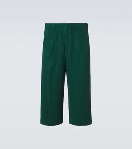 Homme Plisse Issey Miyake Homme PlissÃ© Issey Miyake Monthly Colors: May pleated straight pants