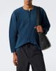 Homme Plisse Issey Miyake Homme Plissé Issey Miyake Monthly Colors: September pleated Henley shirt - 3