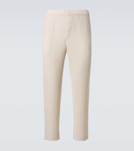 Homme Plisse Issey Miyake Homme PlissÃ© Issey Miyake Tuxedo Pleats straight pants