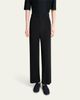 Homme Plisse Issey Miyake Men's Black Pleated Trousers - 3