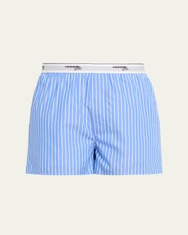 HOMMEGIRLS Classic Stripe Boxer Shorts
