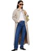 HommeGirls HommeGirls Beige Mac Coat - 4