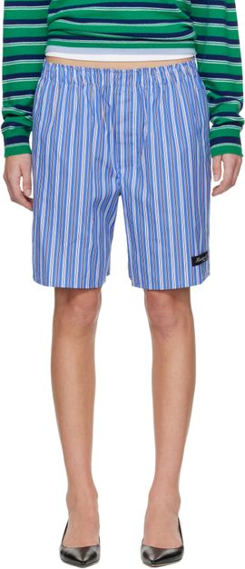 HommeGirls HommeGirls Blue Long Boxer Shorts