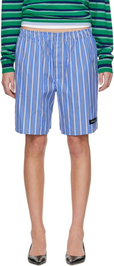 HommeGirls HommeGirls Blue Long Boxer Shorts