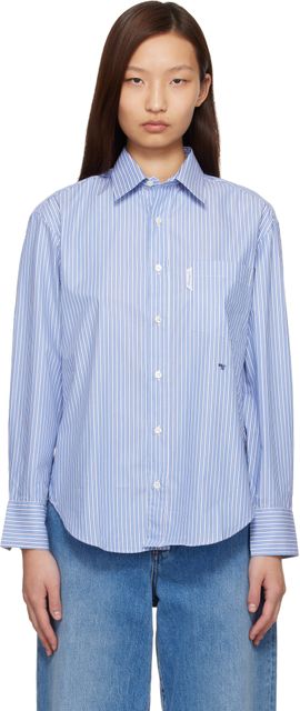 HommeGirls HommeGirls Blue Oxford Shirt