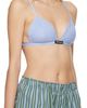 HommeGirls HommeGirls Blue Shirting Bralette - 2