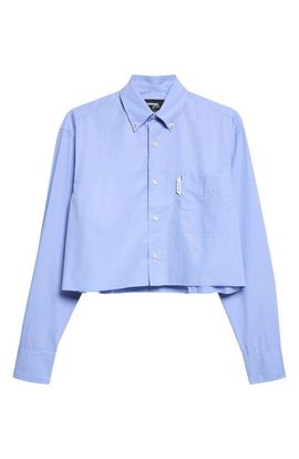 Hommegirls Hommegirls Cropped Oxford Shirt