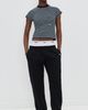 HOMMEGIRLS HOMMEGIRLS Homme Girls x Fruit of the Loom Boxer Sweatpants Black - 5