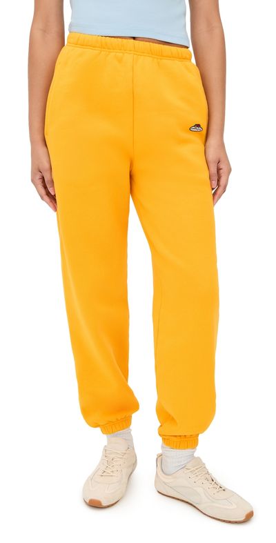 HOMMEGIRLS HOMMEGIRLS Homme Girls x Fruit of the Loom Vintage Fit Sweatpants Yellow