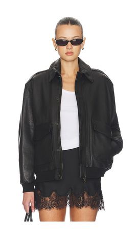 HOMMEgirls HOMMEgirls Leather Bomber