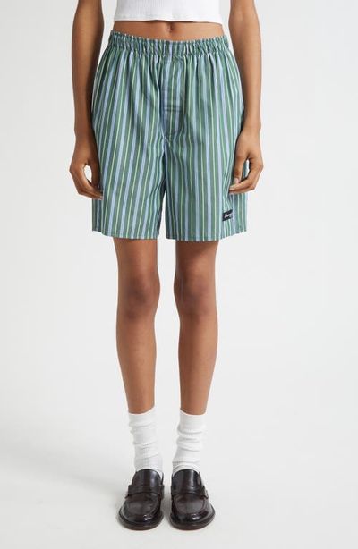 Hommegirls Hommegirls Stripe Long Boxer Shorts