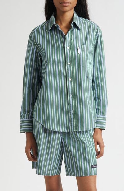 Hommegirls Hommegirls Stripe Oxford Button-Up Shirt