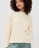 HOMMEGIRLS HOMMEGIRLS Waffle Knit Pullover Cream - 2