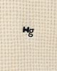 HOMMEGIRLS HOMMEGIRLS Waffle Knit Pullover Cream - 6