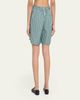 HOMMEGIRLS Striped Cotton Long Boxer Shorts - 3